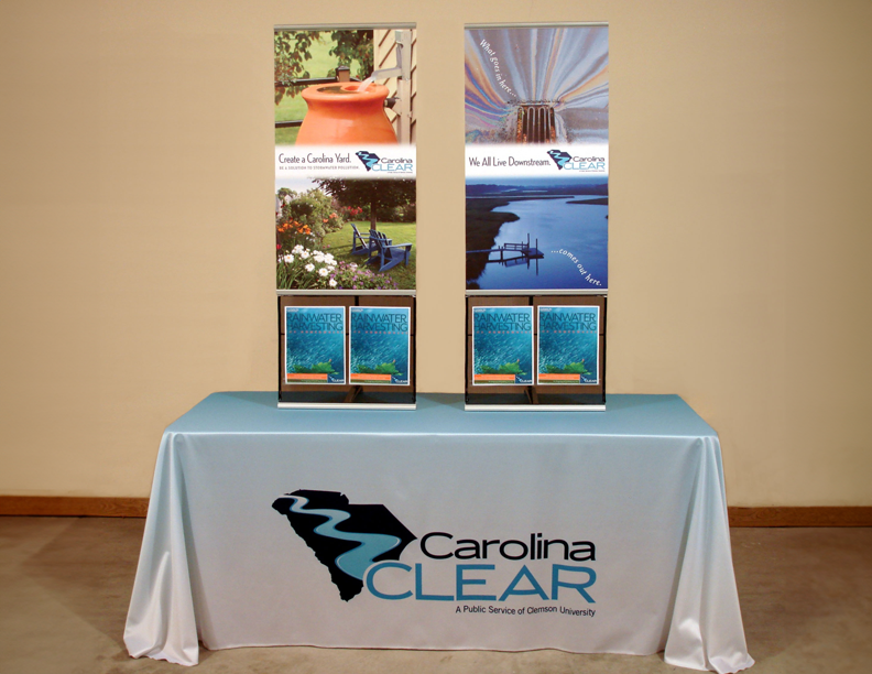Trade Show Materials for Clemson's Carolina Clear Program